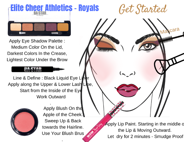 Competition Cheer Team Make Up Kit Link